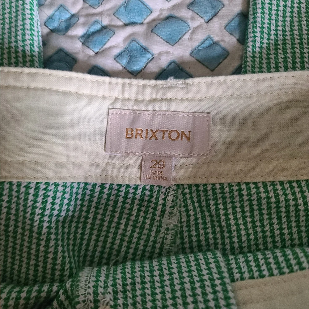 Brixton Vancouver utility pant. Leprechaun super high waisted straight leg. - Picture 10 of 14